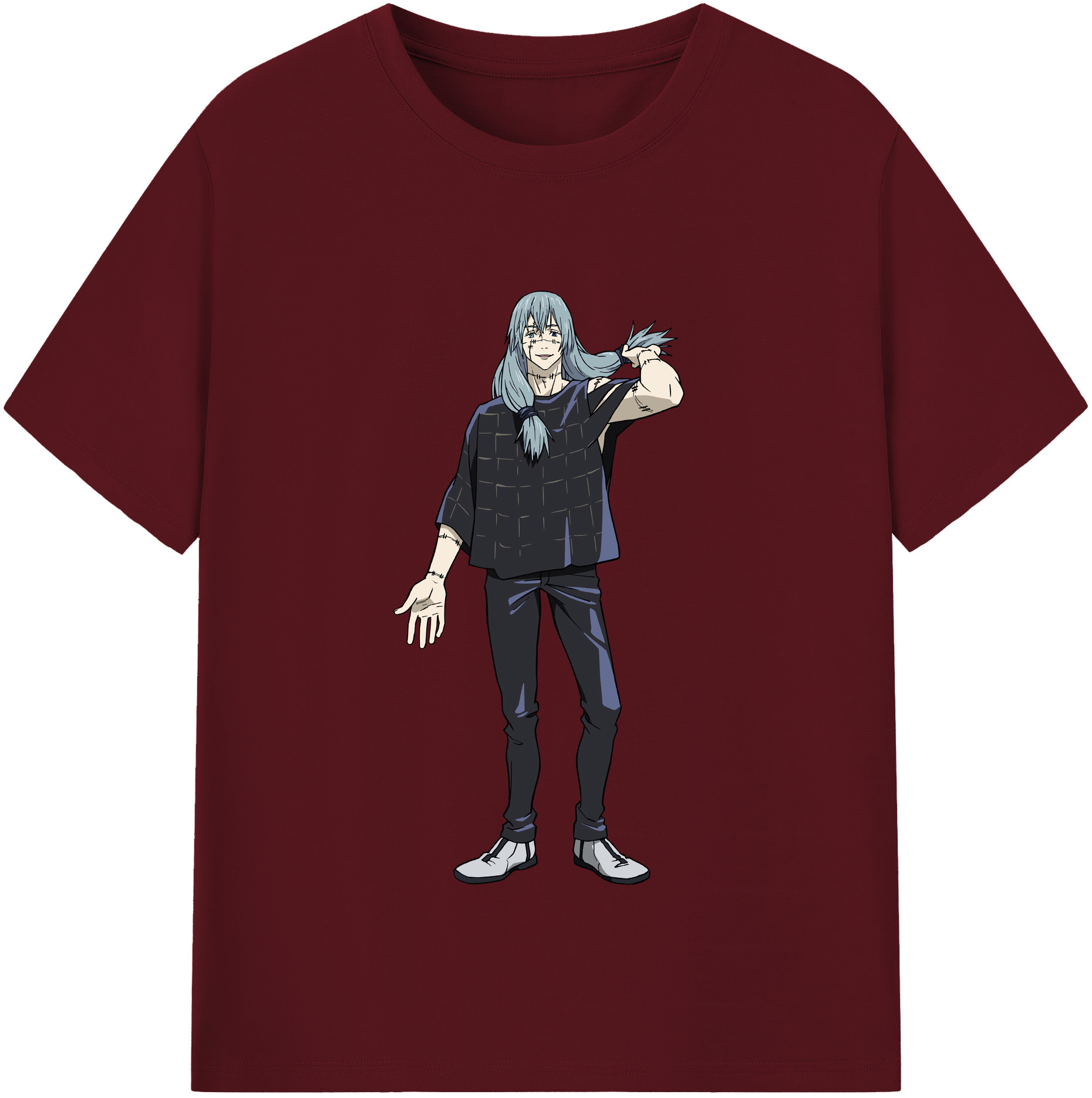 （画像用） 呪術廻戦 Jujutsu Kaisen 綿100％半袖Tシャツ（フロントプリント）